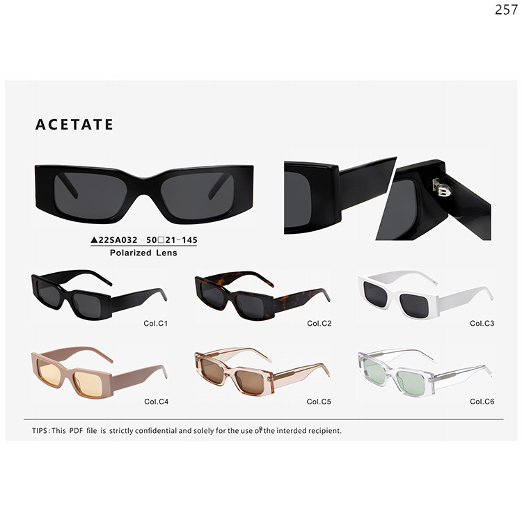 23SA002-22SA032 Acetate Polarized Outdoor Sun Shades Sun Glasses with UV Protection (5)