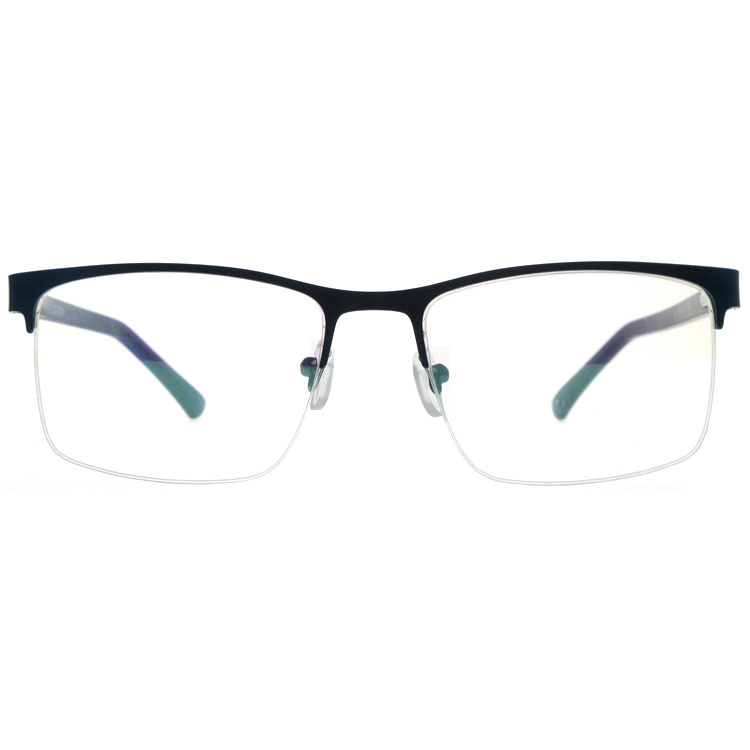 DRM164017 Half Rim Metal Reader óculos de leitura Manuf (