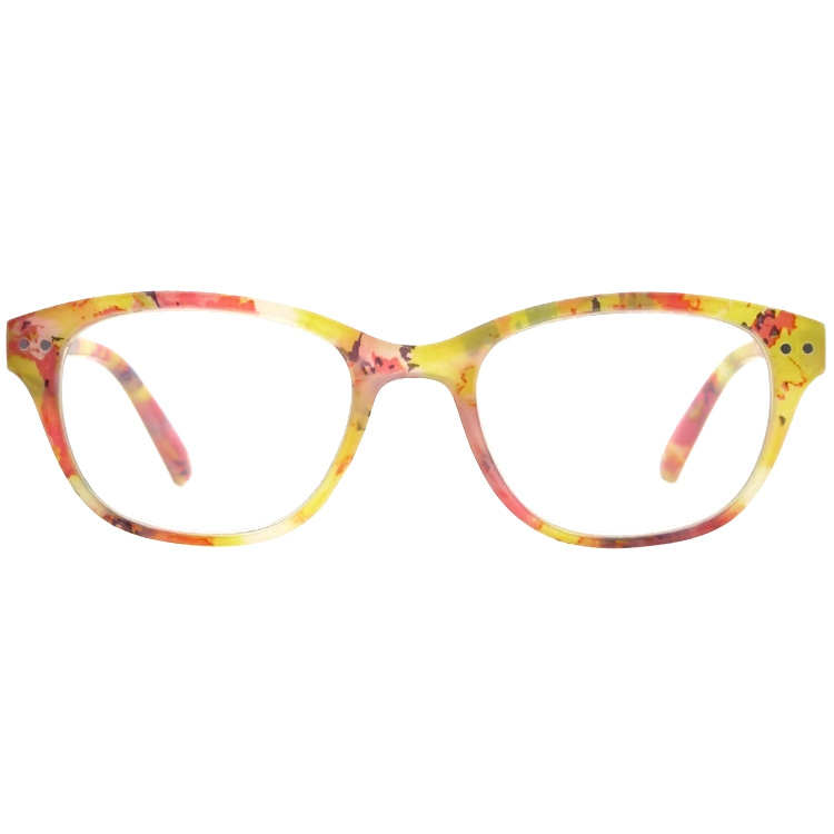 DRP102300 Wholesale Plastic Readers Reading Eyewear with Pattern Frame  (5)