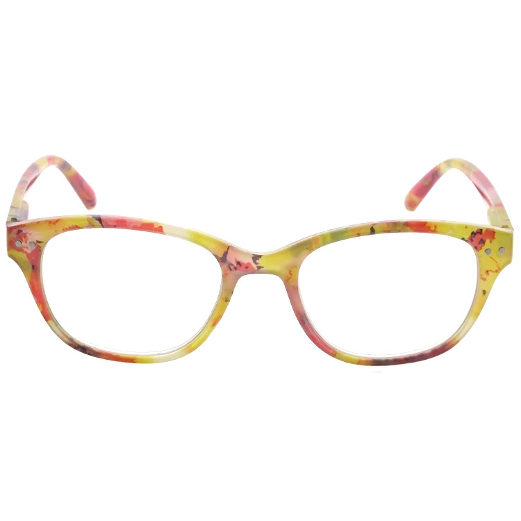 DRP102300 Wholesale Plastic Readers Reading Eyewear with Pattern Frame  (6)
