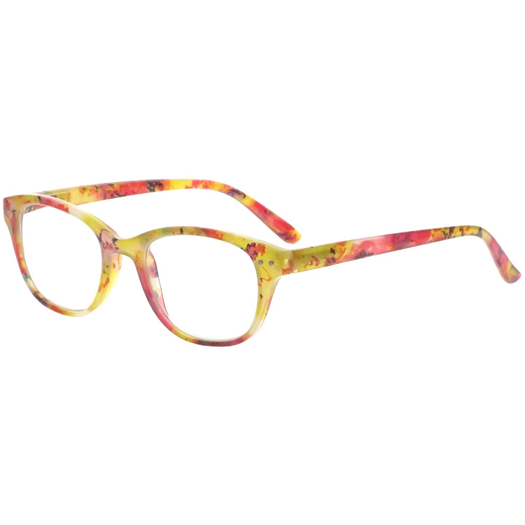 DRP102300 Wholesale Plastic Readers Reading Eyewear with Pattern Frame  (7)