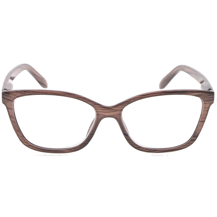 DRP102301 Stripe Pattern Plastic Reading Eyewear Reader with Spring Hinges (6)