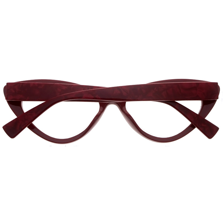 DRP102304 Fashion Red Cateye Reading Glasses Occhiali da Lettura Reading Specs (4)