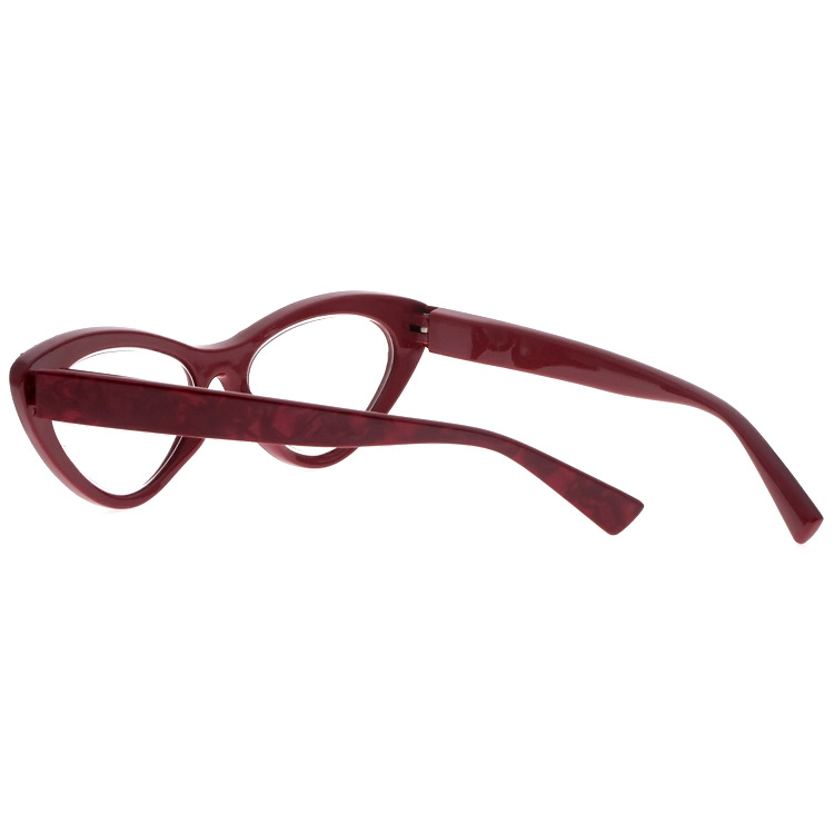 DRP102304 Fashion Red Cateye Reading Glasses Occhiali da Lettura Reading Specs (9)