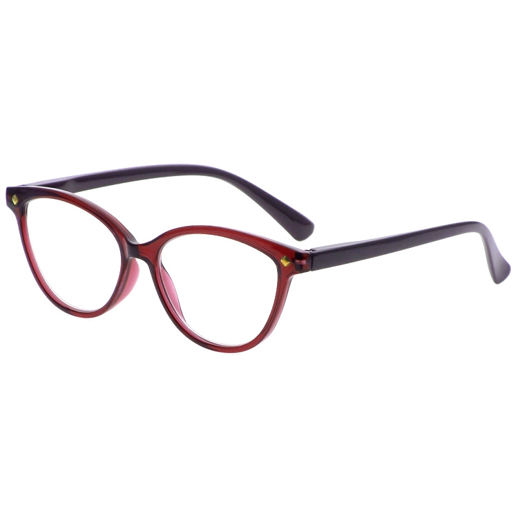 DRP102305 Women Style Reading Eyeglasses Readers with Cat Eye Shape Occhiali per Presbiti (10)