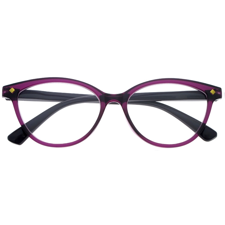 DRP102305 Women Style Reading Eyeglasses Readers with Cat Eye Shape Occhiali per Presbiti (4)
