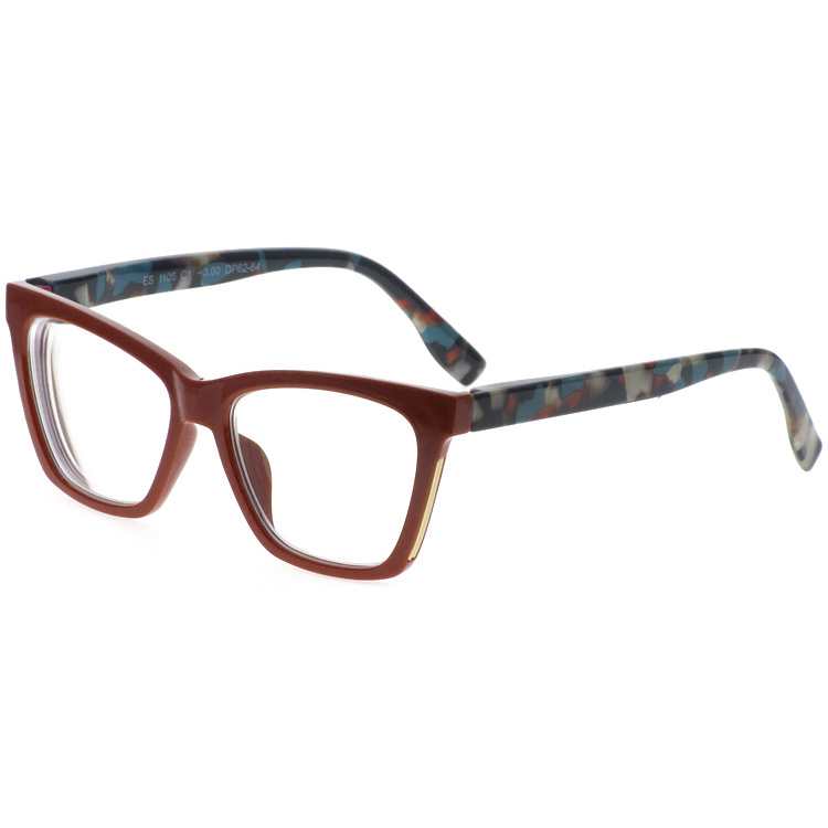 DRP102333 Cateye Frame PC+Pattern Temple Reading ( (11)