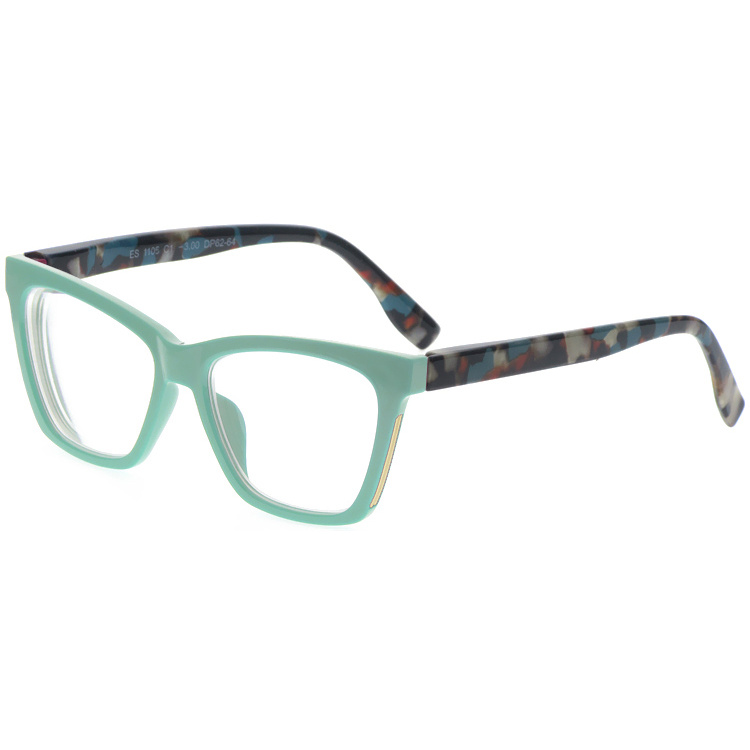 DRP102333 Cateye Frame PC+Pattern Temple Reading ( (13)