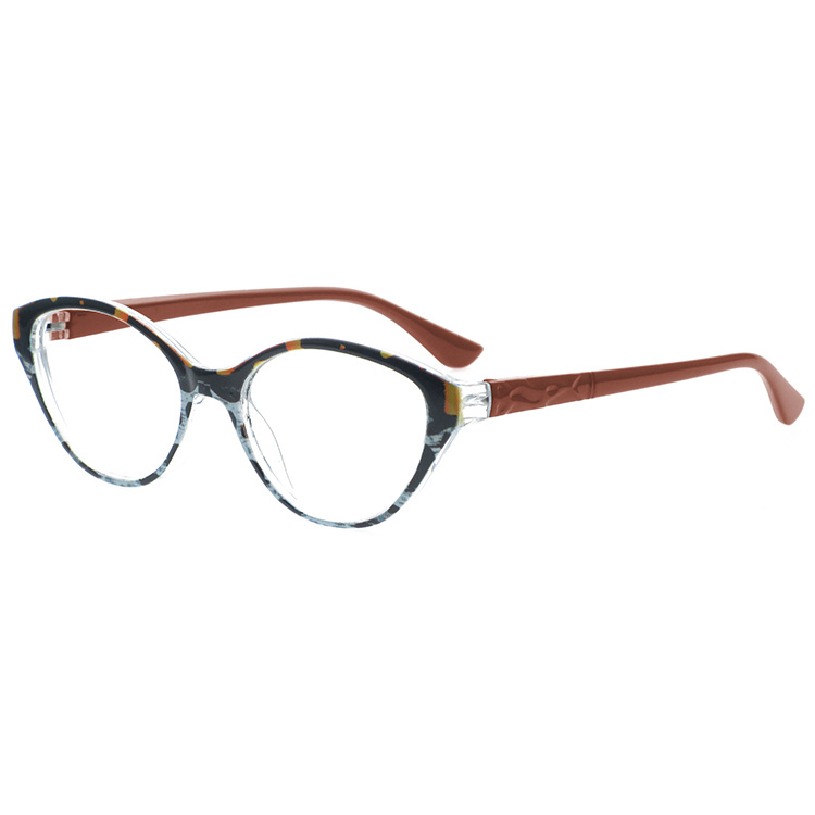 DRP322081 Hot Fashion Cateye Shape Granny Reading Glasses with Pattern Color (12)
