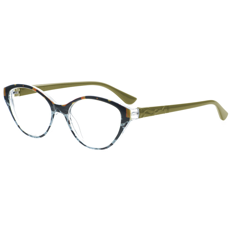 DRP322081 Hot Fashion Cateye Shape Granny Reading Glasses with Pattern Color (13)