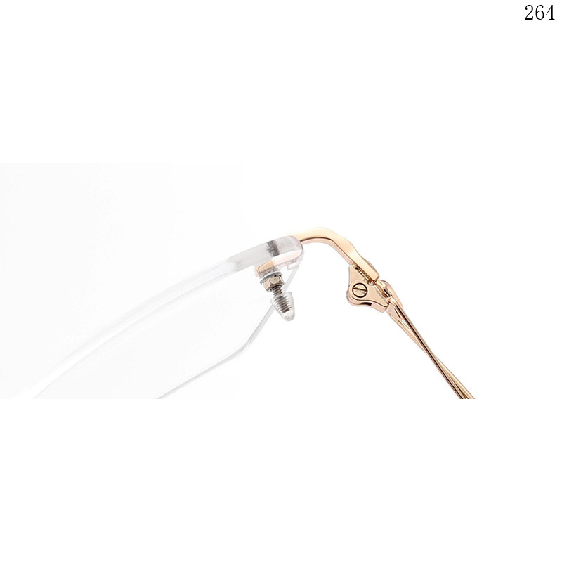 Dachuan Optical 256028 China Supplier New Popular Rimless Optical Eyewear with Candy Color  (5)