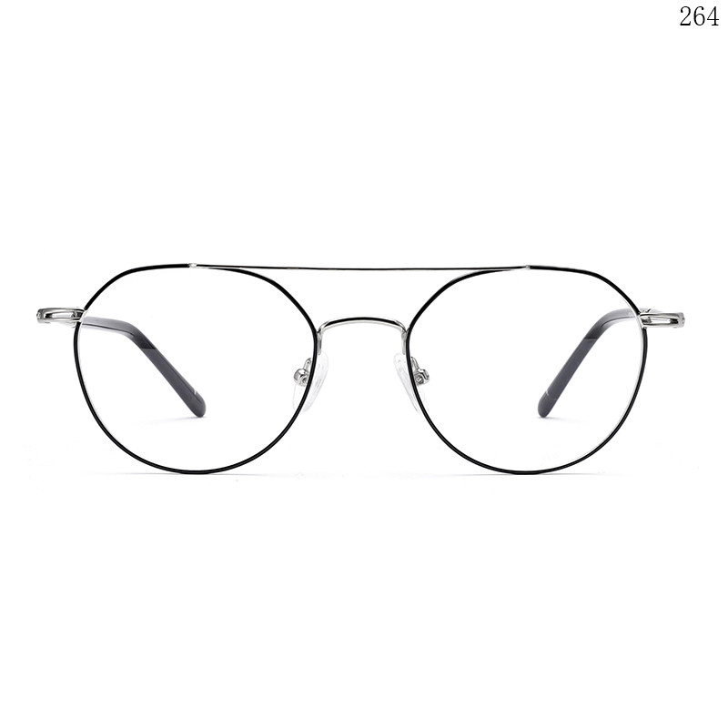 Dachuan Optical 7031A20 China Supplier Fashion Design Metal Optical Frame with Double Bridge (2)