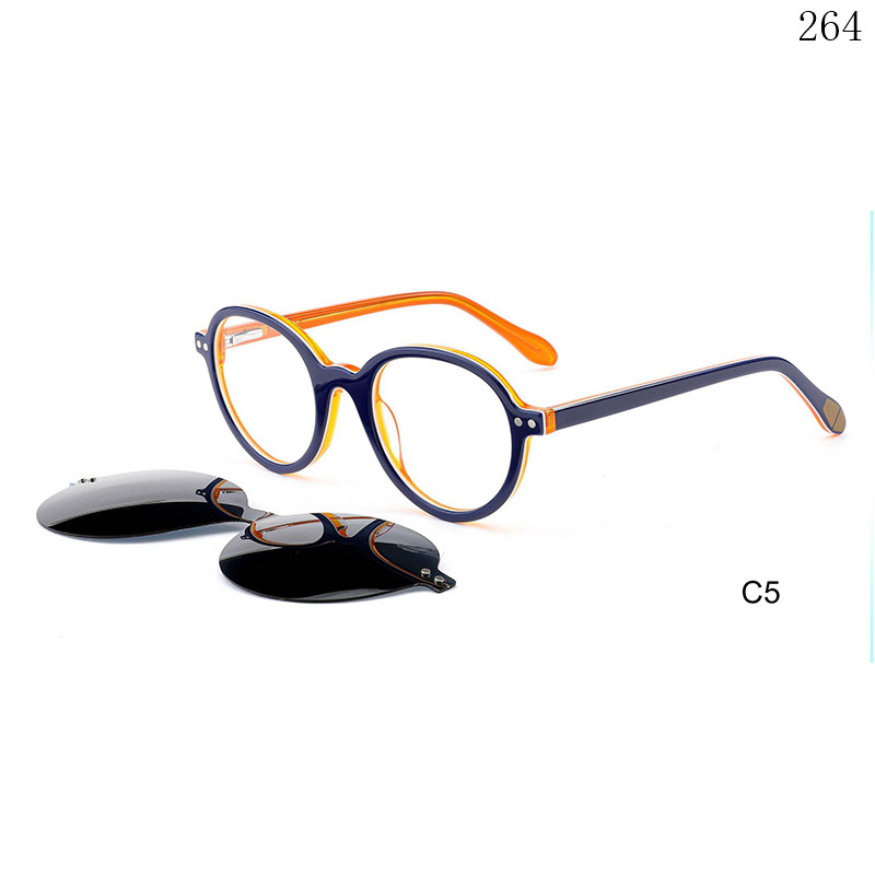 Dachuan Optical BC2201 China Supplier Retro Design Children Clip On Eyeglass Frames with Your Brand (12)