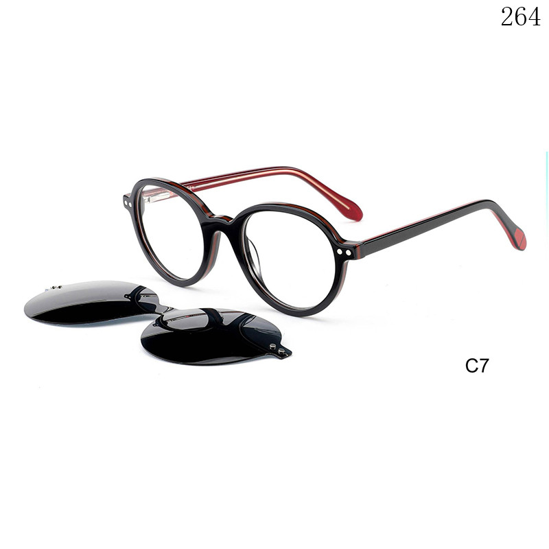 Dachuan Optical BC2201 China Supplier Retro Design Children Clip On Eyeglass Frames with Your Brand (14)