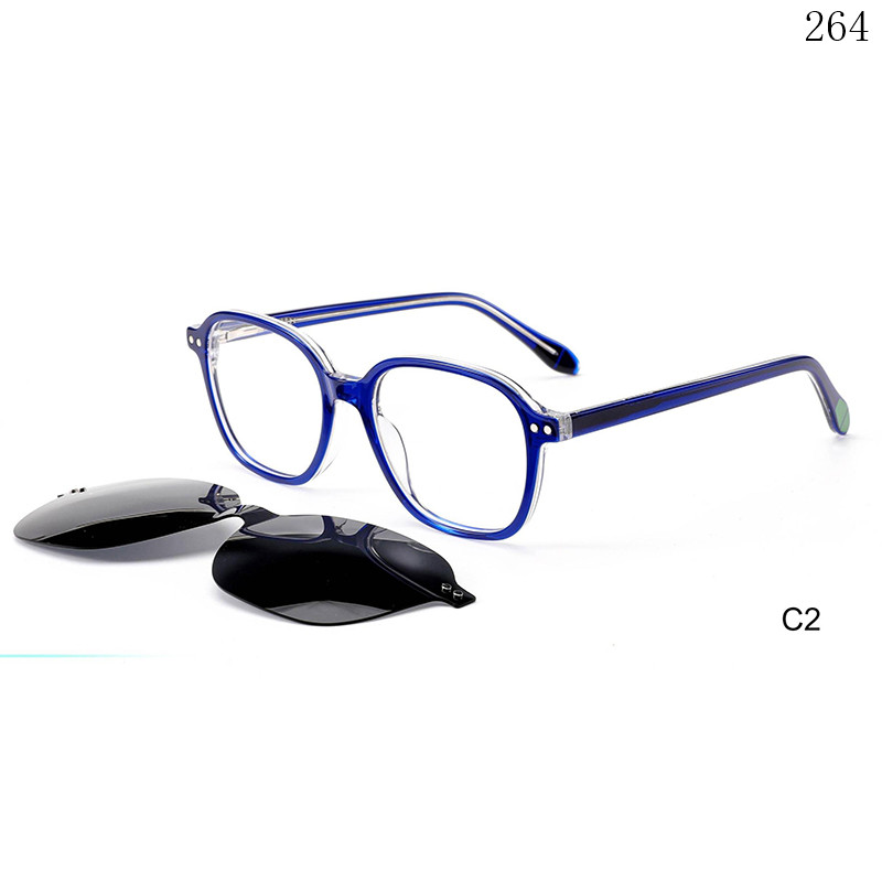 Dachuan Optical BC2210 China Supplier Personality Design Clip On Children Spectacle Frames with Transparent Color (9)