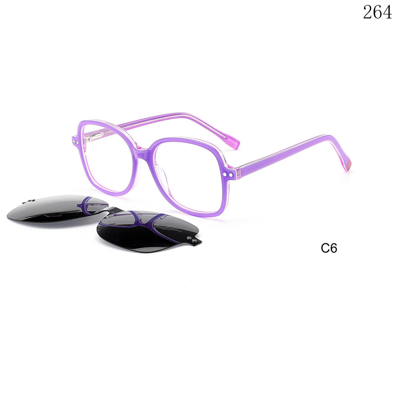 Dachuan Optical BC2213 China Supplier Premium Design Clip On Children Eyeglasses Frames with Colorful Frame (13)