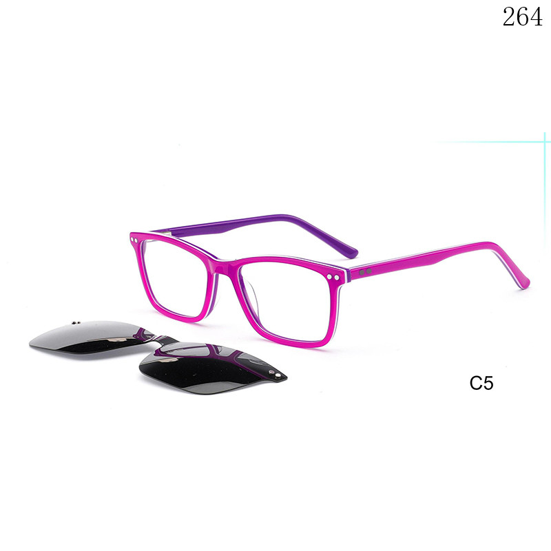 Dachuan Optical BC2218 China Supplier Good Quality Clip On Children Optical Eyewear with Double Color (12)