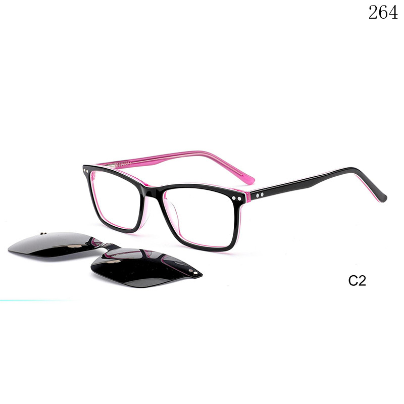 Dachuan Optical BC2218 China Supplier Good Quality Clip On Children Optical Eyewear with Double Color (9)