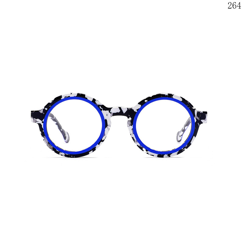 Dachuan Optical CH3215 China Supplier Cute Design Acetate Optical Glasses with Tortoise Color (2)