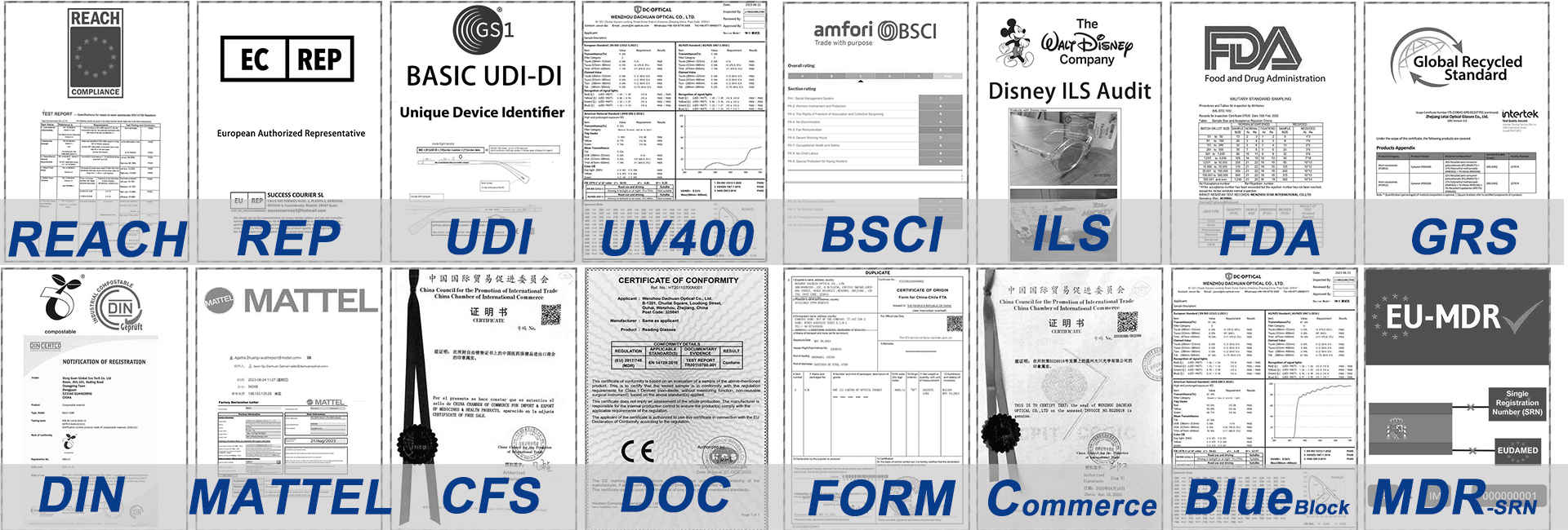 Dachuan-Optical-Certificate-Poster-2025