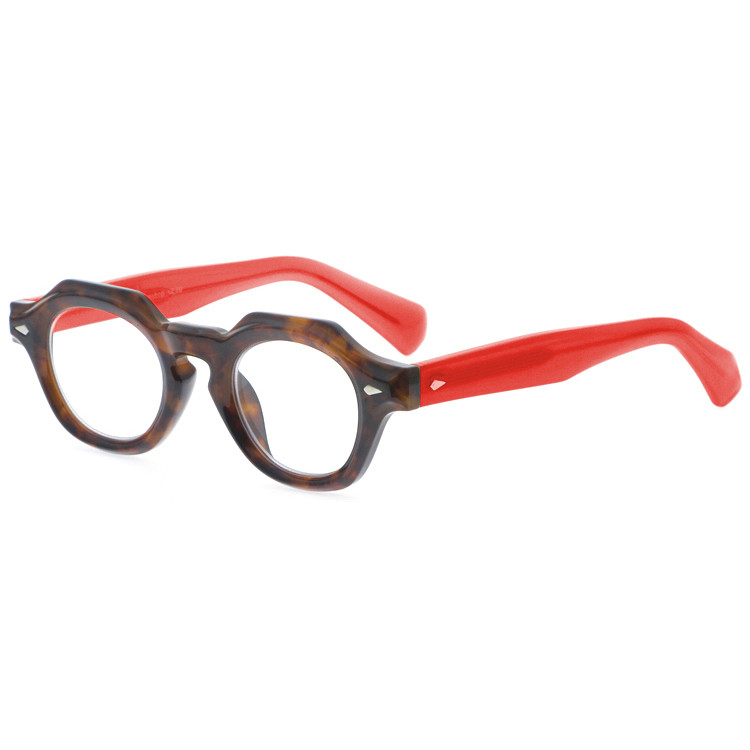 Dachuan Optical DRCP385001 China Supplier Retro Design Injection Acetate Reading Glasses with Custom Logo (11)