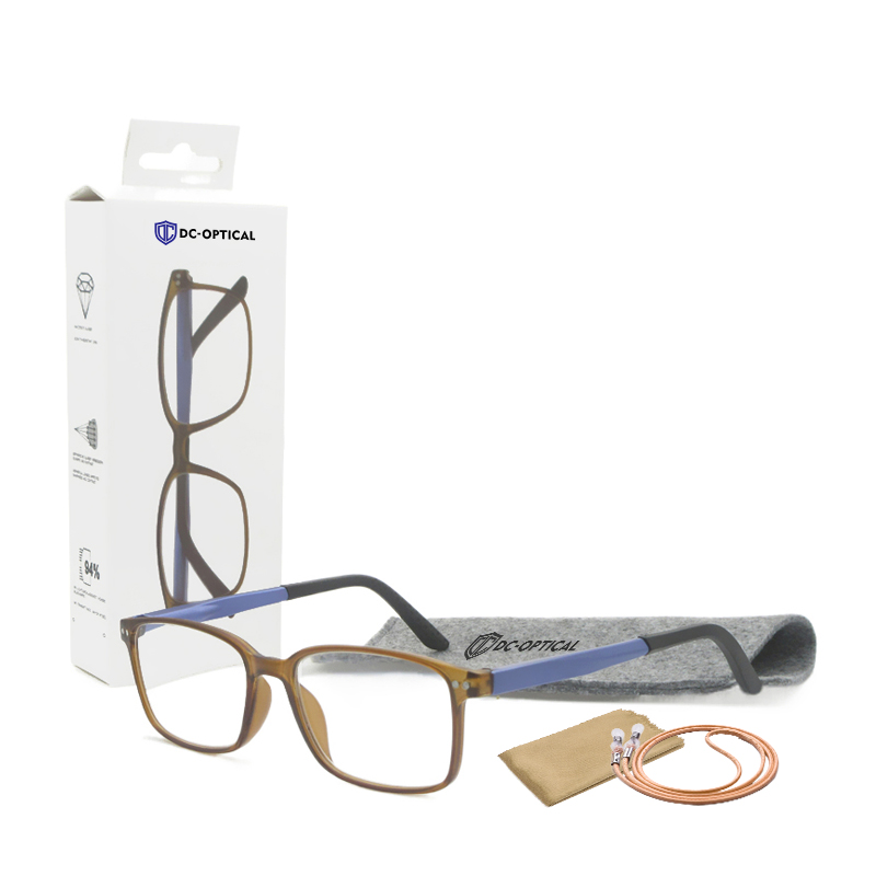 Dachuan Optical DRP127130 China Supplier Classic Design Reading Glasses With Double Color (5)