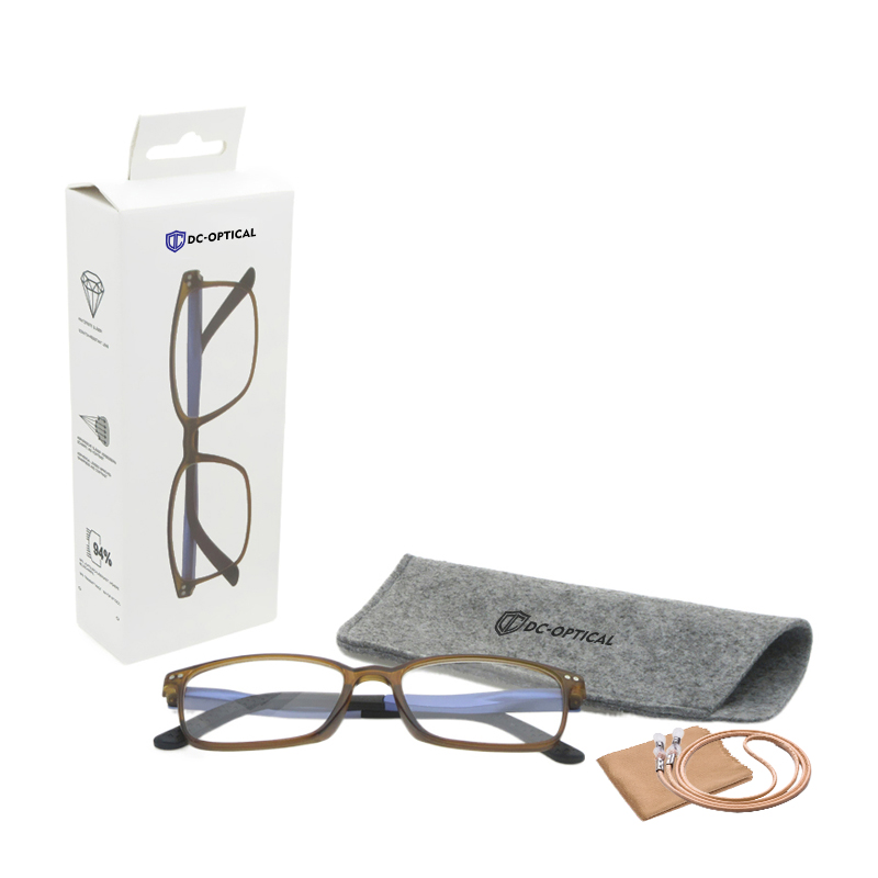 Dachuan Optical DRP127130 China Supplier Classic Design Reading Glasses With Double Color (6)