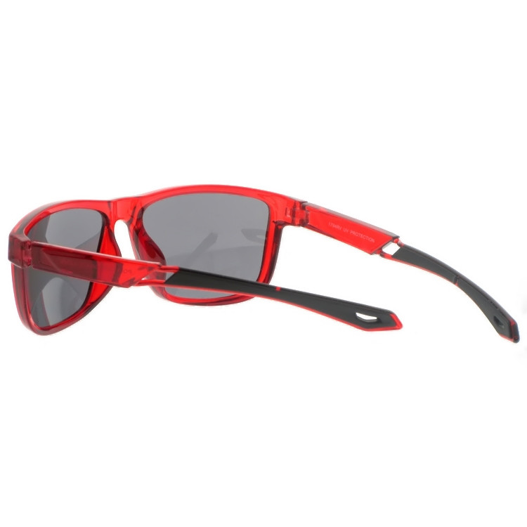 Dachuan Optical DSP411001 China Supplier New Arrival Plastic Athletic Sunglasses with Double Colors Frame (12)