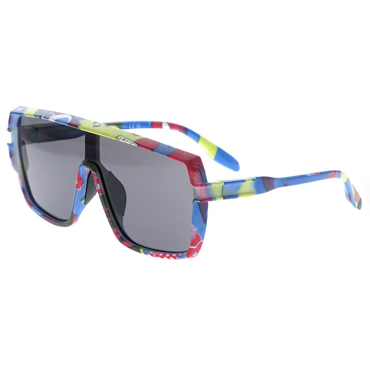 Dachuan Optical DSP424019 China Supplier Fashion Oversized PC Sunglasses with Colorful Frame (8)