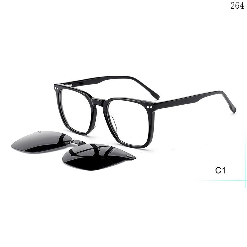 Dachuan Optical F3002 China Supplier High Quality Clip On Eyeglasses with Retro Style (7)