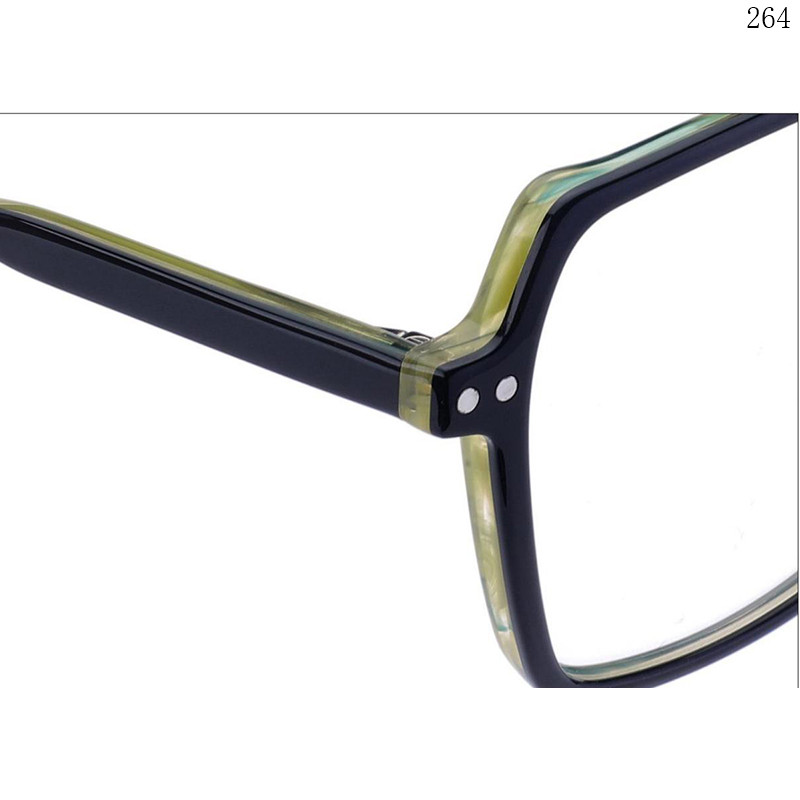 Dachuan Optical F3009 China Supplier Stylish Oversized Acetate Optical Eyewear with Packaging Custom (2)