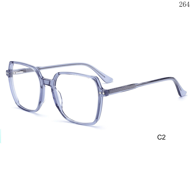 Dachuan Optical F3009 China Supplier Stylish Oversized Acetate Optical Eyewear with Packaging Custom (5)