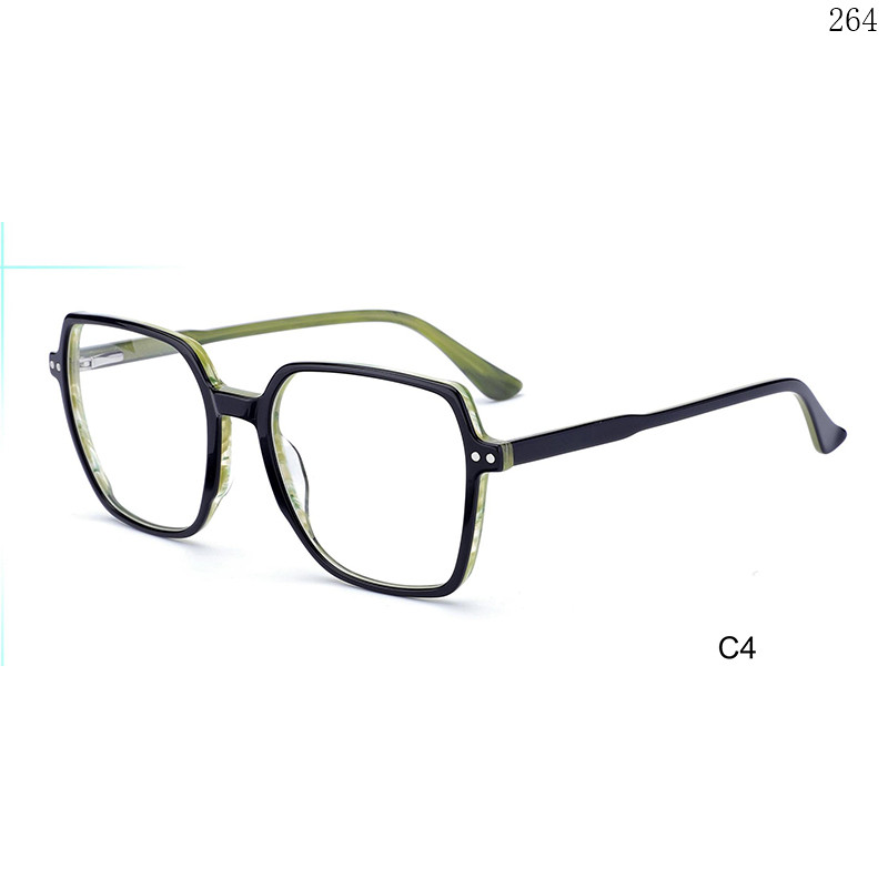 Dachuan Optical F3009 China Supplier Stylish Oversized Acetate Optical Eyewear with Packaging Custom (7)