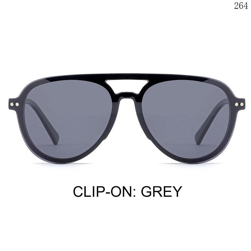 Dachuan Optical F3010 China Supplier Aviator Style Acetate Clip On Sunglasses with Custom Logo (4)