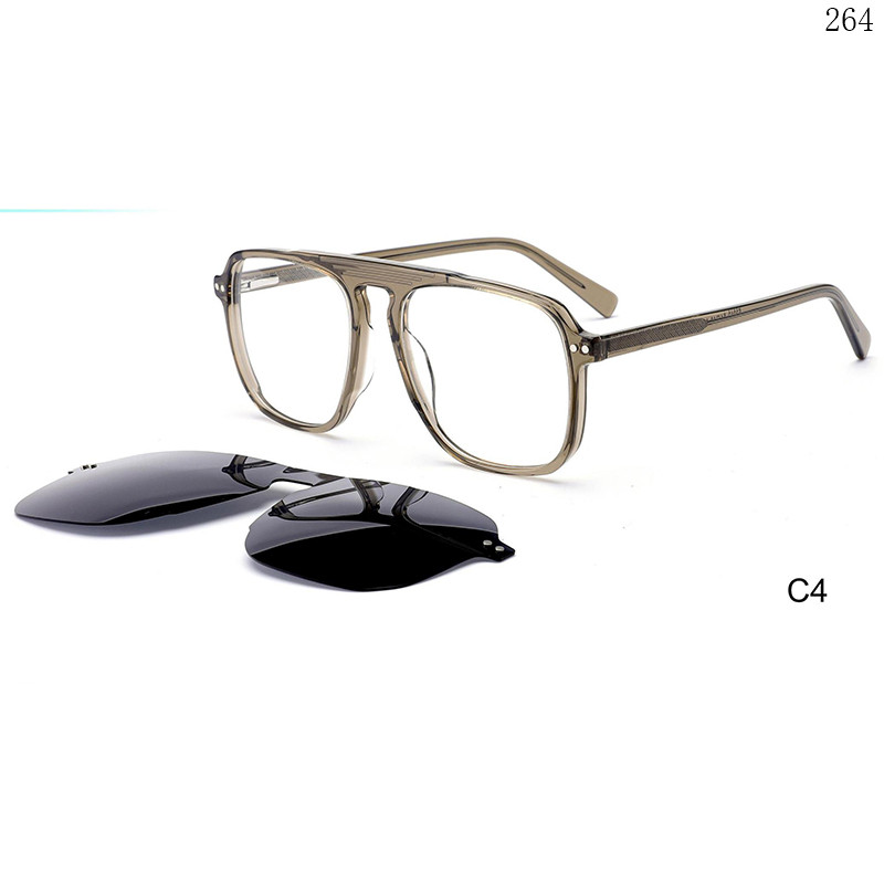 Dachuan Optical F3012 China Supplier Vintage Fashion Acetate Clip On Eyeglass Frames with Logo Custom (9)