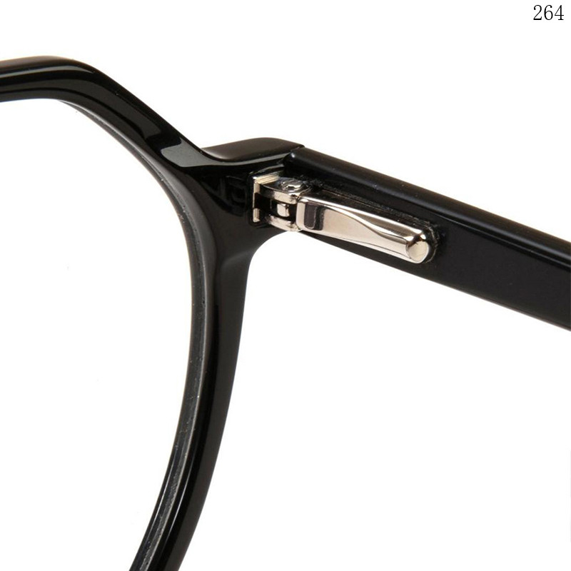 Dachuan Optical F3027 China Supplier Fashion Design Acetate Clip On Eyeglasses with Flat Top Frame (2)