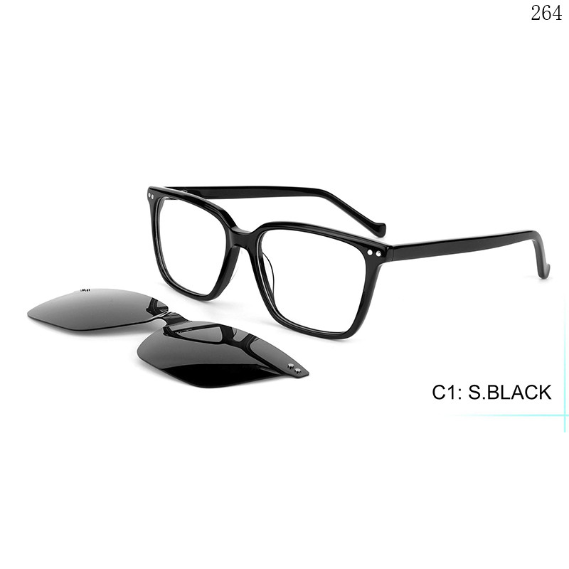 Dachuan Optical F3033 China Supplier Hot Trendy Acetate Clip On Eyeglasses with Spring Hinges (7)