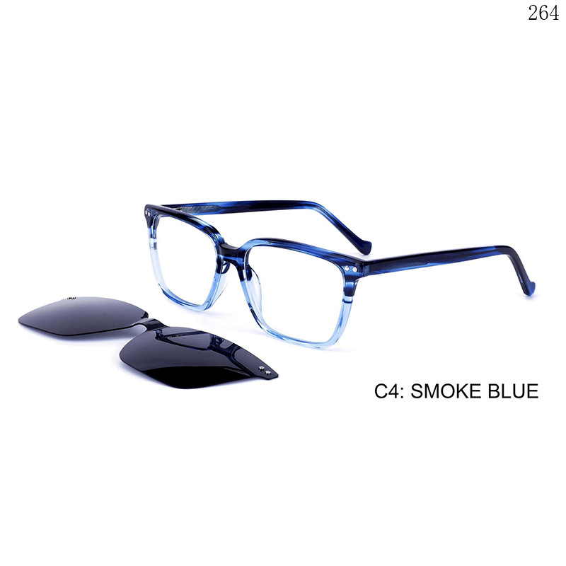 Dachuan Optical F3033 China Supplier Hot Trendy Acetate Clip On Eyeglasses with Spring Hinges (9)