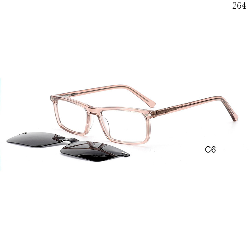 Dachuan Optical F3041 China Supplier Hot Trendy Acetate Clip On Eyeglass Frames with Small Frame (11)