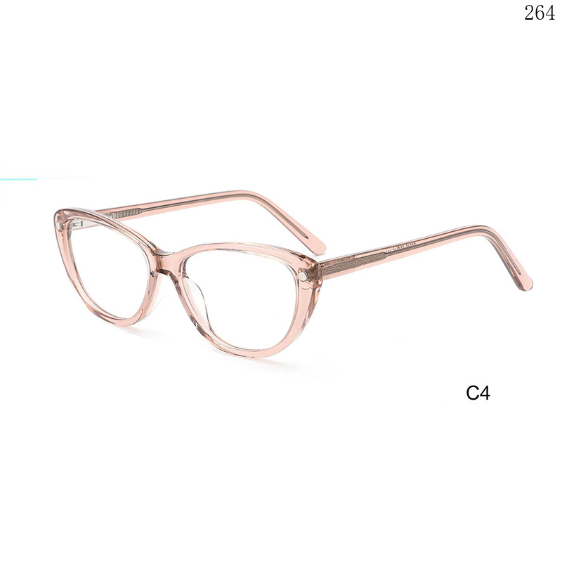 Dachuan Optical F3045 China Supplier Trendy Style Acetate Spectacle Frames Eyeglass with Cateye Frame (6)