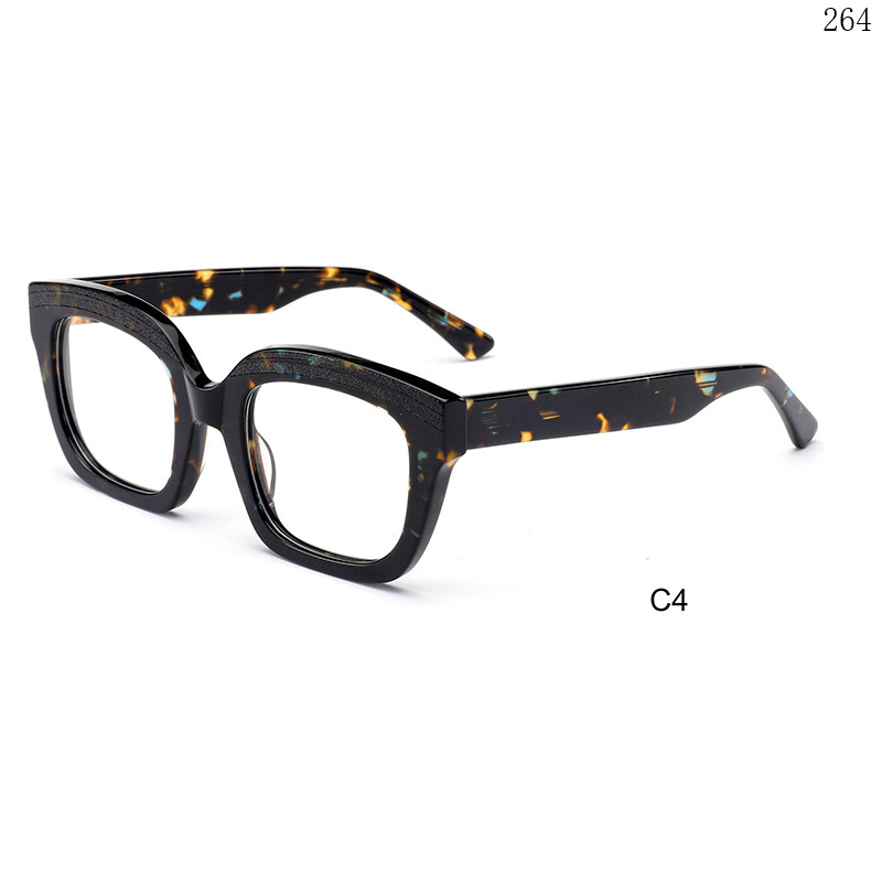 Dachuan Optical H2855 China Supplier Hot Selling Acetate Optical Eyewear Eyeglasses with Logo Customization (9)