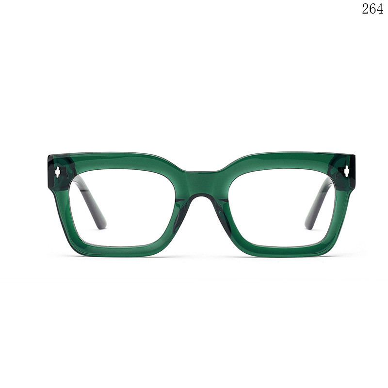 Dachuan Optical H2858 China Supplier New Arrival Acetate Optical Glasses Lunettes Optiques with Thick Frame (1)