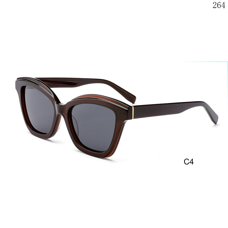 Dachuan Optical HS2823 China Supplier Fashionable Acetate Occhiali da sole Sun Shades with Oversized Frame (8)