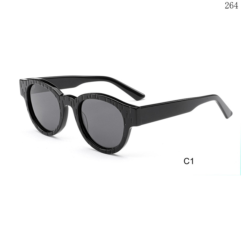 Dachuan Optical HS2838 China Supplier Hot Vintage Acetate Gafas De Sol Shades with UV400 Protection Lens (6)