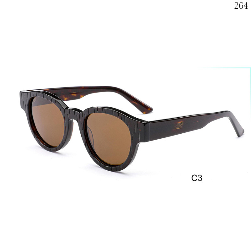 Dachuan Optical HS2838 China Supplier Hot Vintage Acetate Gafas De Sol Shades with UV400 Protection Lens (8)