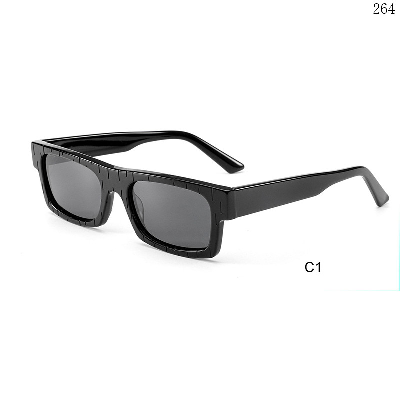 Dachuan Optical HS2842 China Supplier Unisex Fashion Design Acetate Occhiali da sole Sunglasses with Logo Custom (6)