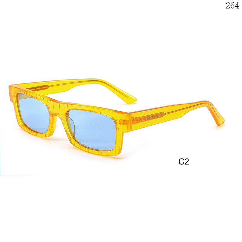 Dachuan Optical HS2842 China Supplier Unisex Fashion Design Acetate Occhiali da sole Sunglasses with Logo Custom (7)