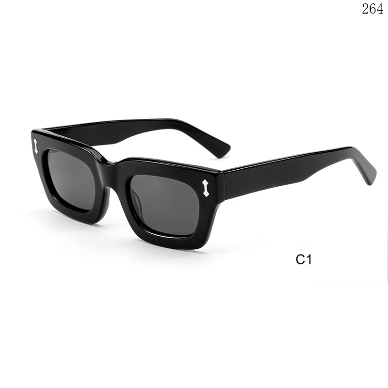 Dachuan Optical HS2844 China Supplier New Fashion Acetate Occhiali da sole Sunglasses with Metal Hinges (6)