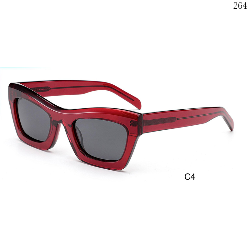 Dachuan Optical HS2847 China Supplier Hot Vintage Acetate Occhiali da sole Sunglasses with  Logo Customization (9)