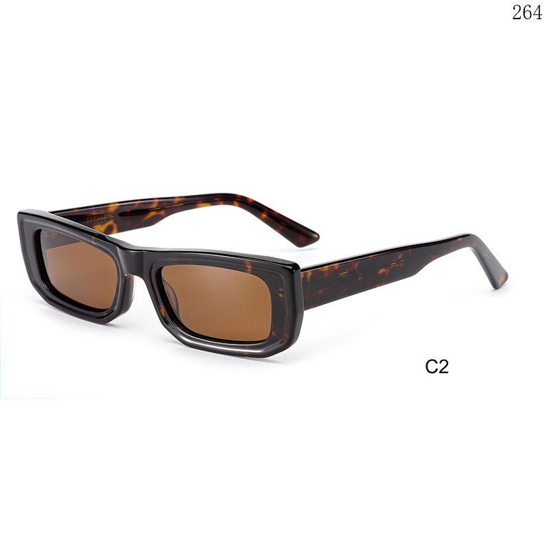 Dachuan Optical HS2849 China Supplier Unisex High Quality Acetate Occhiali da sole Sunglasses with Small Frame (7)